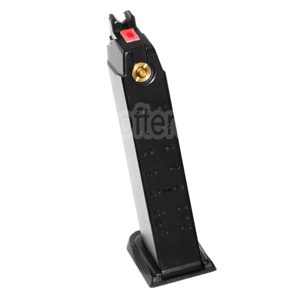 EMG SAI BLU 25 Billes Co2 Chargeur Convient pour G17 G18C G34 G35 G-Série GBB Pistolet Airsoft Noir