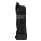 EMG Licensed SAI??BLU COMPACT 25 Billes Co2 Chargeur Convient pour G19 G23 G26 Série GBB Pistolet Airsoft Noir
