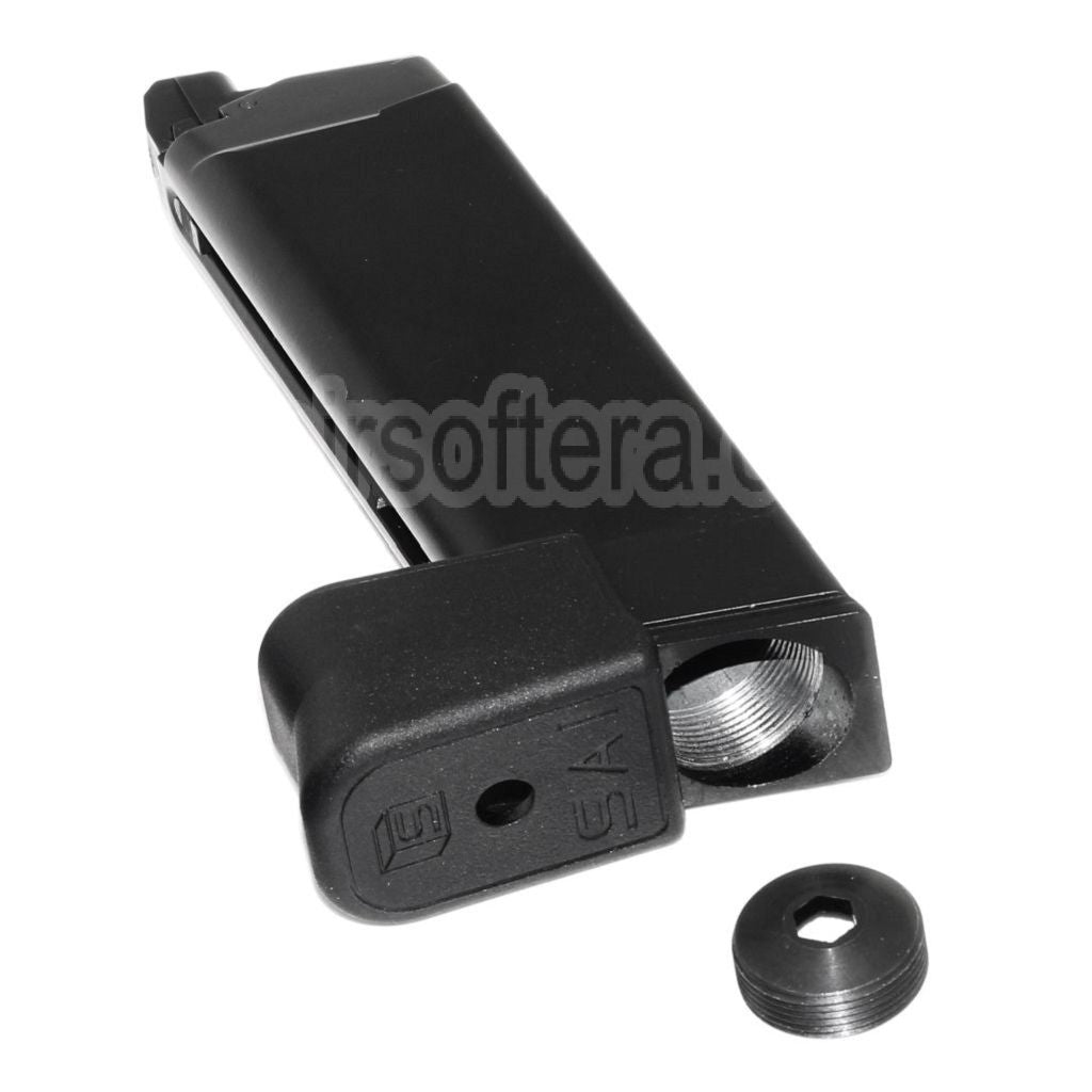 EMG Licensed SAI??BLU COMPACT 25 Billes Co2 Chargeur Convient pour G19 G23 G26 Série GBB Pistolet Airsoft Noir