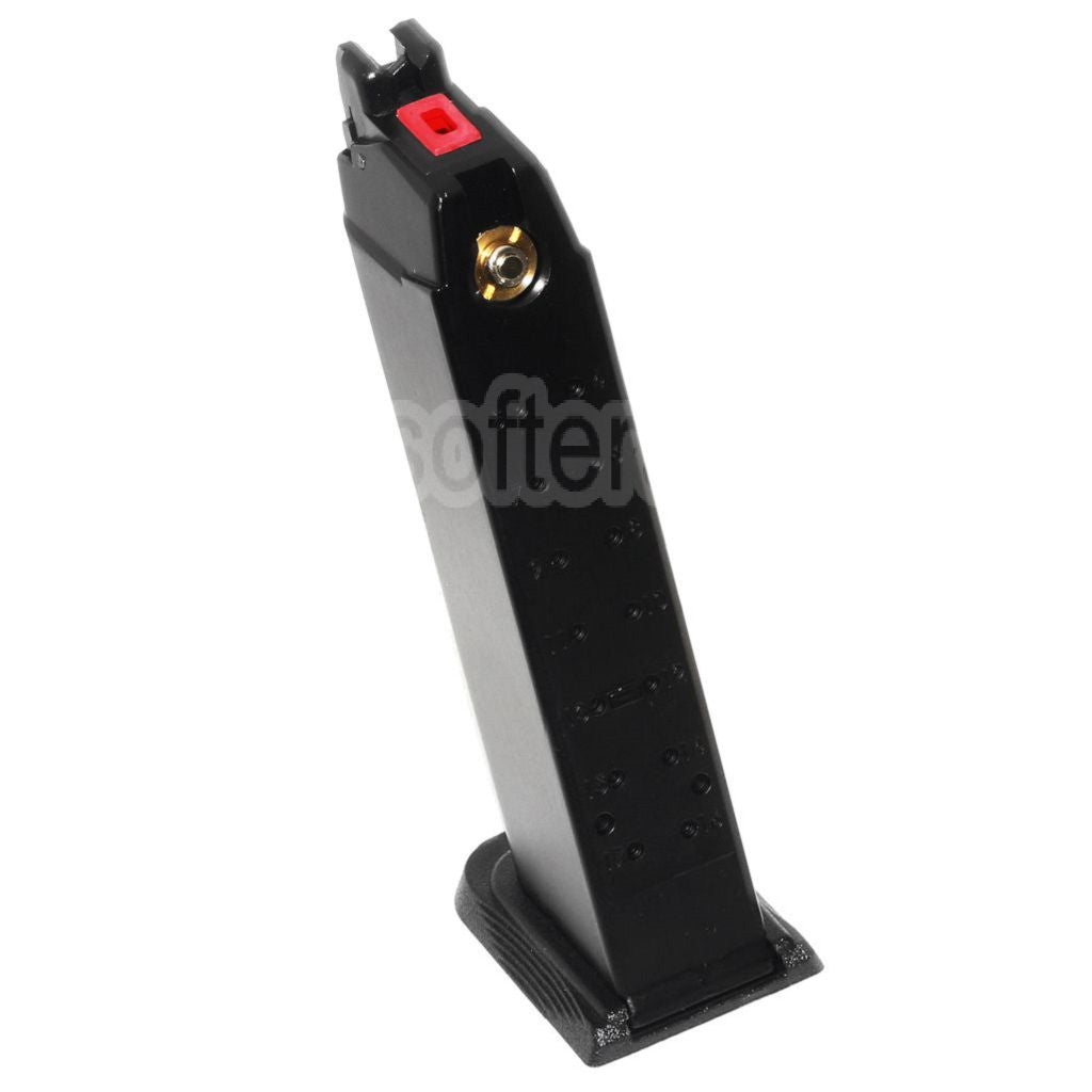 EMG SAI BLU 25 Billes Gaz Chargeur Convient pour G17 G18C G34 G35 G-Série GBB Pistolet Airsoft Noir