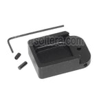 EMG TTI COMBAT MASTER Chargeur Base Plaque Couvre Convient pour EMG SAI STI TTI / AW / WE / Tokyo Marui Hi-Capa GBB Co2 Pistolet Chargeur Noir