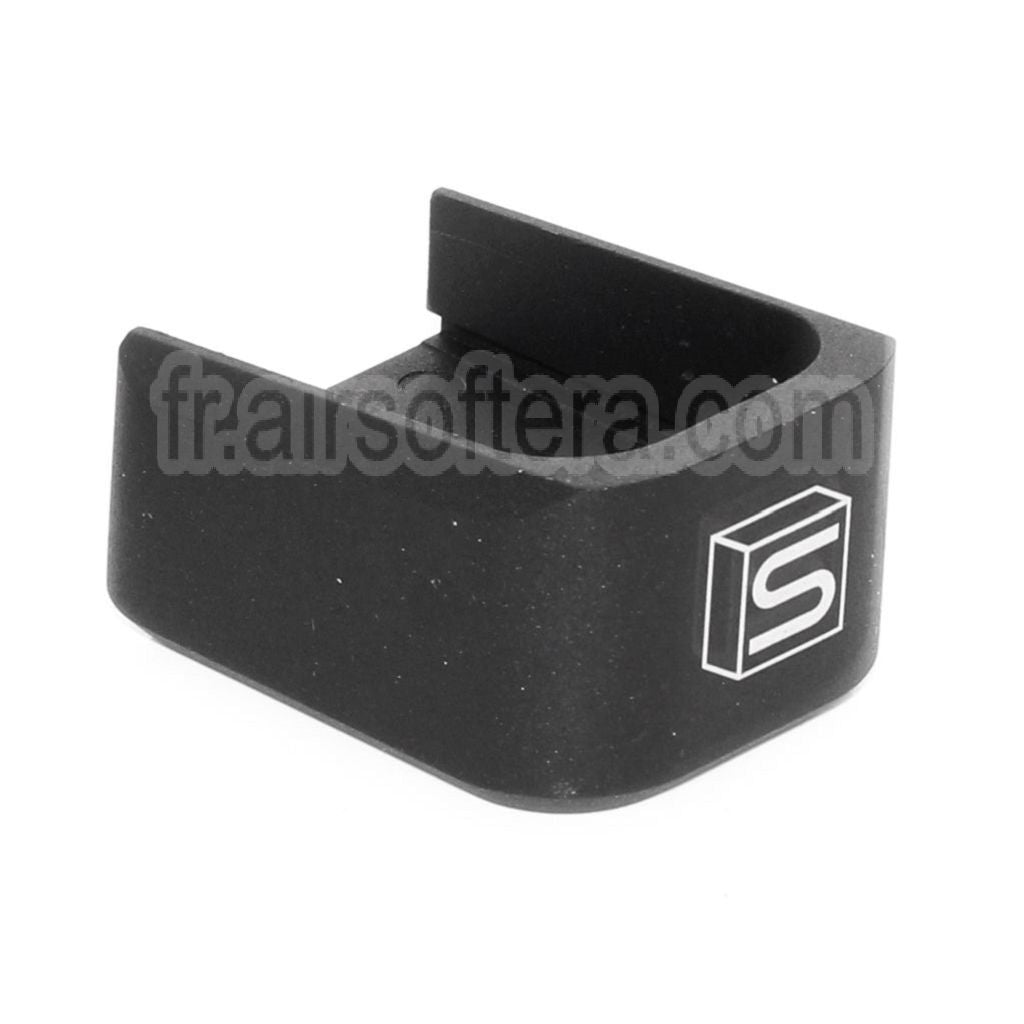 EMG SAI Chargeur Base Plaque Couvre Convient pour EMG SAI STI TTI / ARMY / AW / WE / Tokyo Marui Hi-Capa GBB Gaz Pistolet Chargeur Noir