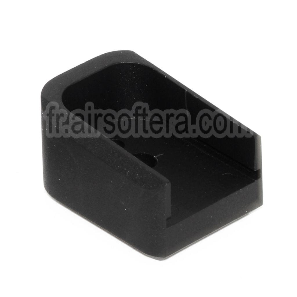 EMG SAI Chargeur Base Plaque Couvre Convient pour EMG SAI STI TTI / ARMY / AW / WE / Tokyo Marui Hi-Capa GBB Gaz Pistolet Chargeur Noir
