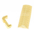 EMG Licensed SAI Lourd Backstrap et Chargeur Release Convient pour SAI BLU COMPACT GBB Pistolet Airsoft Or