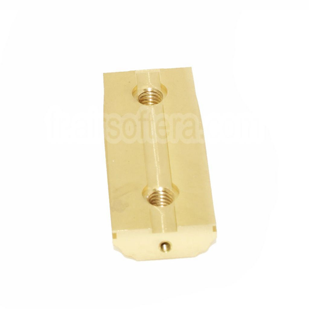 EMG Licensed SAI Lourd Backstrap et Chargeur Release Convient pour SAI BLU COMPACT GBB Pistolet Airsoft Or