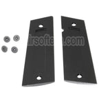 EMG Licensed SAI??RED Poignée Couvre avec Logo Convient pour EMG SAI RED DS Double Stack 1911 Série GBB Pistolet Airsoft Noir
