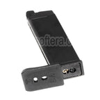 EMG Licensed SAI??BLU COMPACT 23 Billes Gaz Chargeur Convient pour G19 G23 G26 Série GBB Pistolet Airsoft Noir