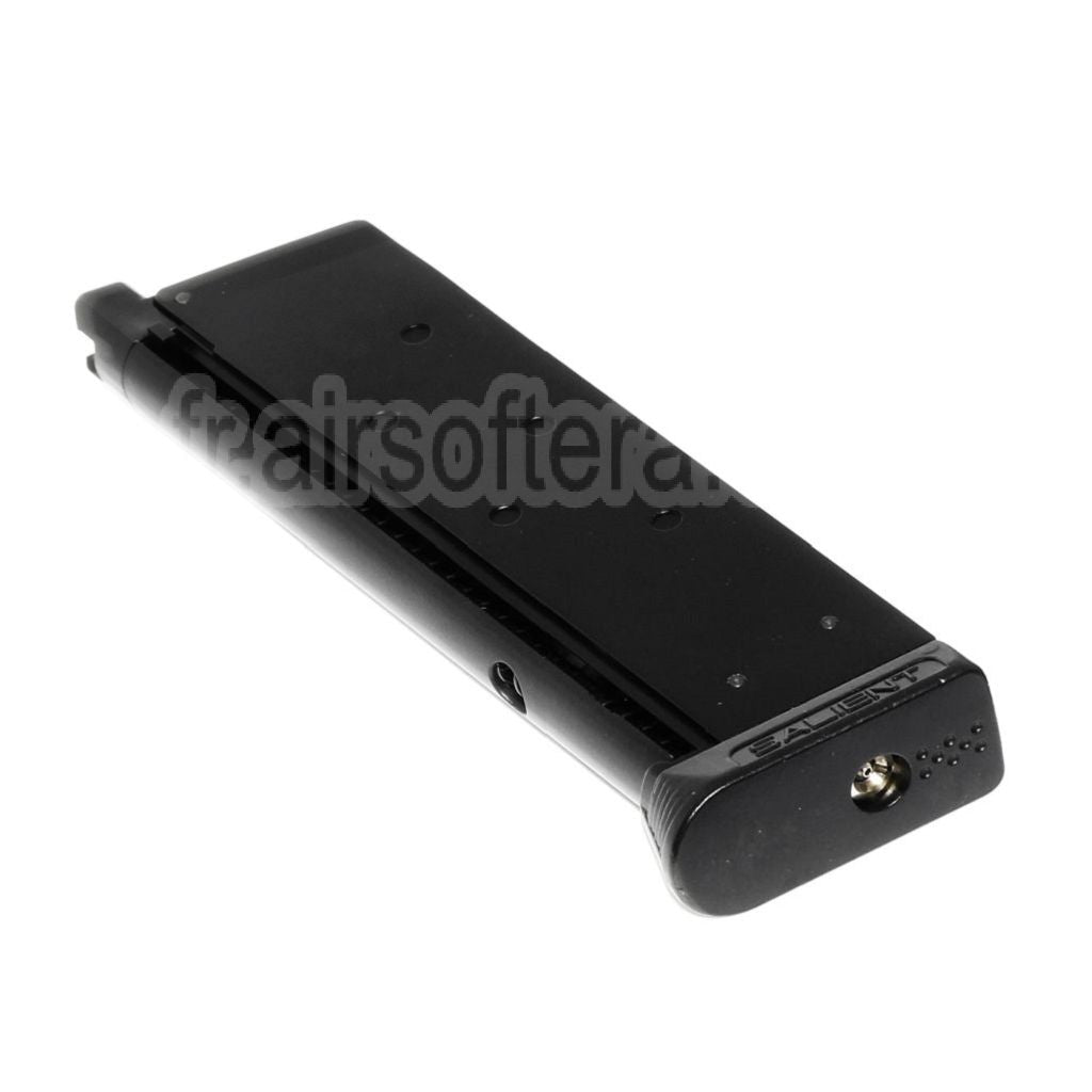 EMG Licensed SAI??RED 16 Billes Tactical Gaz Chargeur Convient pour EMG SAI Red / AW NE Série / WE Single Stack 1911 Série GBB Pistolet Airsoft Noir