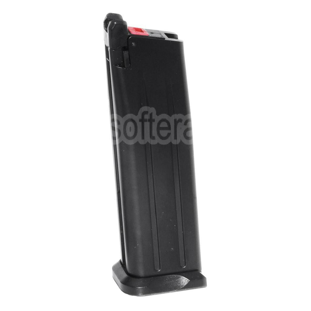 EMG SAI RED-H 30 Billes Gaz Chargeur Convient pour Hi-Capa Série GBB Pistolet Airsoft Noir