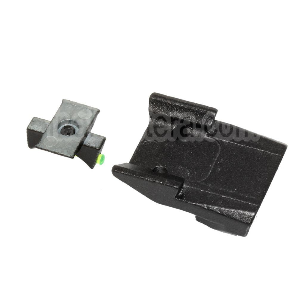EMG SAI DS Fibre Optique Guidon Hausse Convient pour EMG SAI DS AW WE Tokyo Marui Hi-Capa Série GBB Pistolet Airsoft