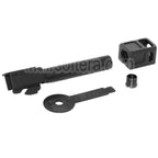Armorer Works AW VX Canon Extérieur Kit avec Compensateur MOD-2 Convient pour AW VX7 Série / EMG SAI BLU Standard / ISSC M22 / Lonewolf / Tokyo Marui / WE G17 G18C GBB Pistolet Airsoft