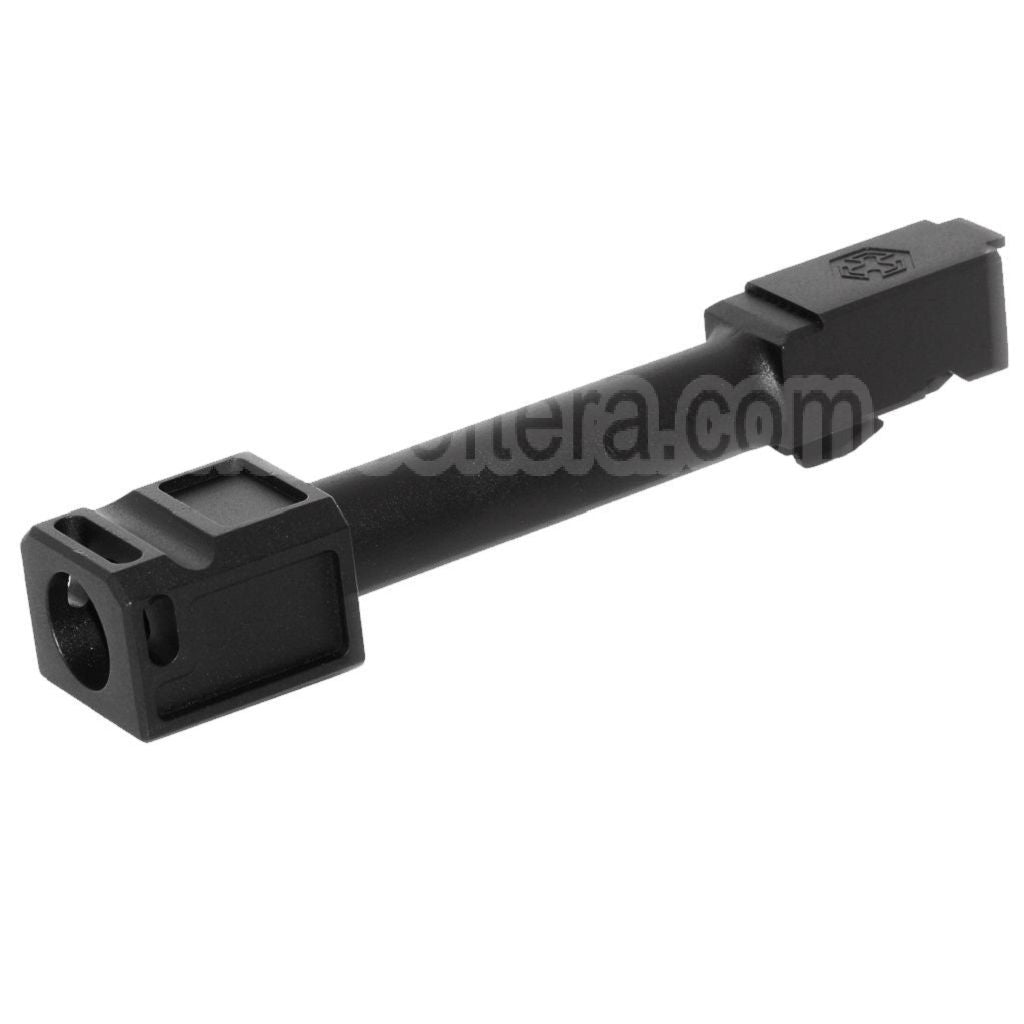 Armorer Works AW VX Canon Extérieur Kit avec Compensateur MOD-1 Convient pour AW VX9 Série / EMG SAI BLU COMPACT / Tokyo Marui / WE G19 GBB Pistolet Airsoft