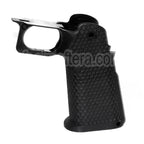 Armorer Works AW HX #2 Hexagone Pistolet Poignée Convient pour EMG AW WE Tokyo Marui Hi-Capa Série GBB Pistolet Airsoft Noir