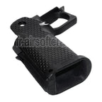 Armorer Works AW HX #2 Hexagone Pistolet Poignée Convient pour EMG AW WE Tokyo Marui Hi-Capa Série GBB Pistolet Airsoft Noir