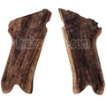 WE (WE-TECH) Bois véritable Poignée Couvre Convient pour Armorer Works AW WE Luger P08 Série GBB Pistolet Airsoft Brun