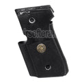 WE (WE-TECH) Caoutchouc Poignée Couvre avec Backstrap Convient pour Armorer Works AW WE M9 GBB Pistolet Airsoft Noir
