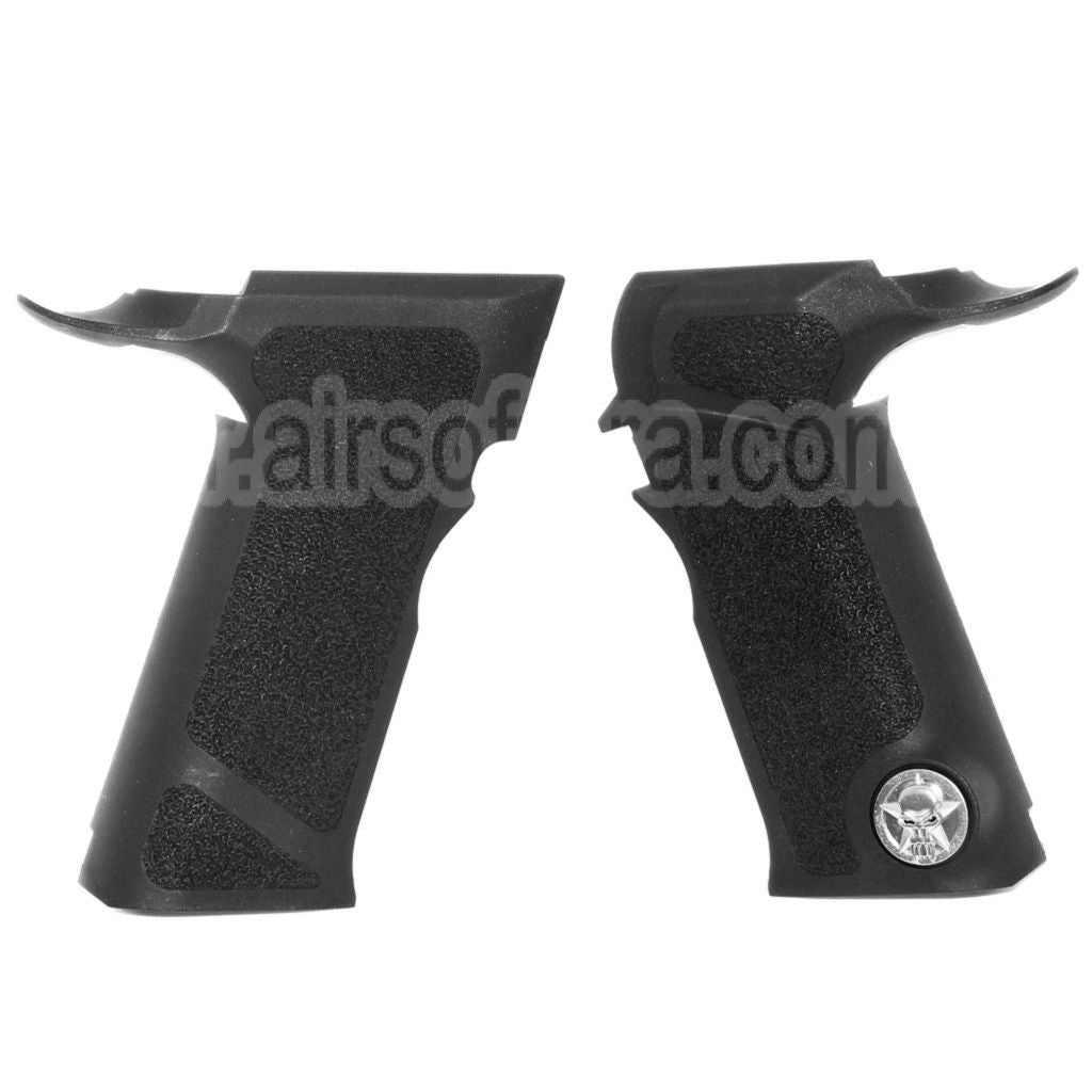 WE (WE-TECH) Plastique Poignée Couvre Convient pour WE P226 P-Virus Série GBB Pistolet Airsoft Noir