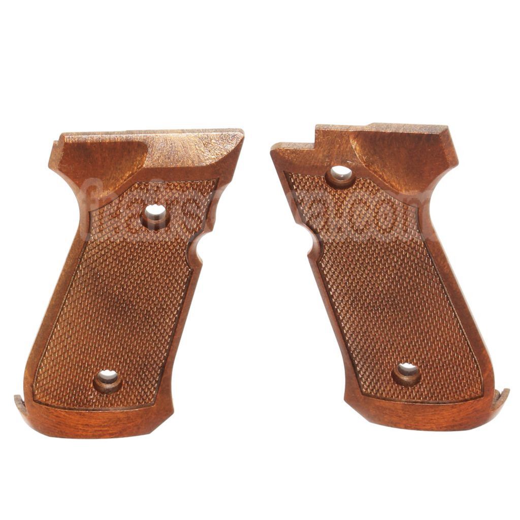 WE (WE-TECH) Nylon Poignée Couvre Convient pour KJ Tokyo Marui WE M9 M92 M92F Série GBB Pistolet Airsoft Brun