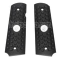 WE (WE-TECH) Knight Hawk Plastique Poignée Couvre Convient pour DOUBLE BELL ARMY AW WE KJ ​​Tokyo Marui M1911 MEU Série 70 M45A1 WARRIOR GBB Pistolet Airsoft Noir