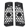 WE (WE-TECH) HEX CUT Plastique Poignée Couvre Convient pour DOUBLE BELL ARMY AW WE KJ ​​Tokyo Marui M1911 MEU Série 70 M45A1 WARRIOR GBB Pistolet Airsoft