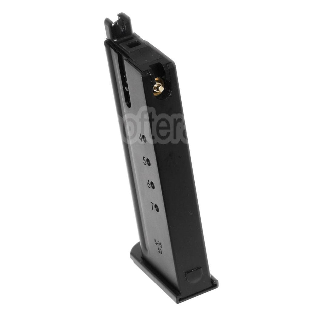 WE (WE-TECH) 27 Billes Gaz Chargeur Convient pour WE CYBERGUN Thompson Desert Eagle L6 version .50AE Série GBB Pistolet Airsoft Noir