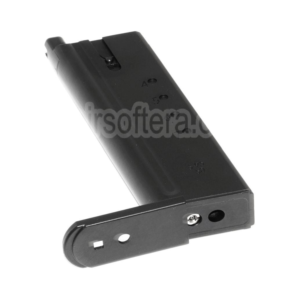 WE (WE-TECH) 27 Billes Gaz Chargeur Convient pour WE CYBERGUN Thompson Desert Eagle L6 version .50AE Série GBB Pistolet Airsoft Noir