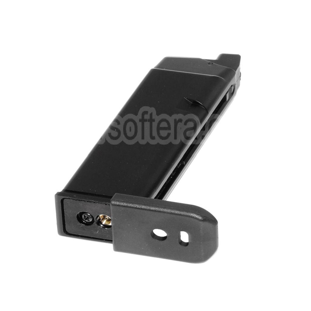 WE (WE-TECH) 20 Billes G19 GEN5 Gaz Chargeur Convient pour G19 G23 G26 Série GBB Pistolet Airsoft Noir