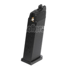 WE (WE-TECH) 23 Billes MOS Gaz Chargeur Convient pour Optic Ready Slide Version EMG SAI BLU COMPACT WE AW VX9 G19 Série GBB Pistolet Airsoft Noir
