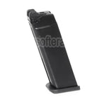 WE (WE-TECH) 25 Billes Gaz Chargeur Convient pour G17 Gen5 G18C G34 G35 G-Série GBB Pistolet Airsoft Noir