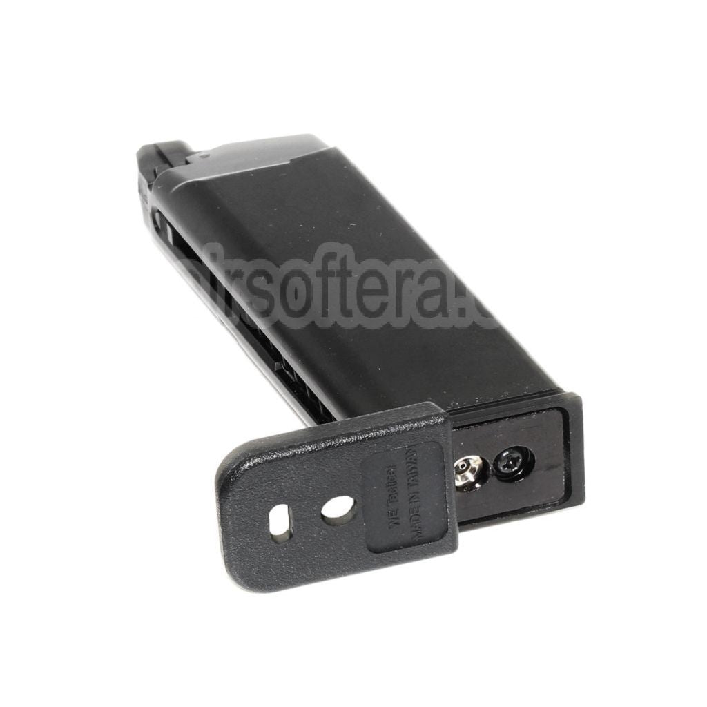 WE (WE-TECH) 20 Billes Gaz Chargeur Convient pour G19 G23 G26 Série GBB Pistolet Airsoft Noir