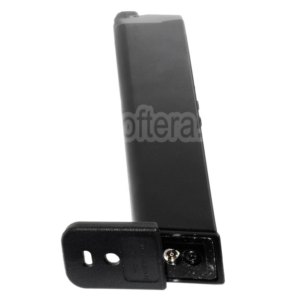 WE (WE-TECH) 50 Billes Gaz Chargeur Long Type Convient pour G17 G18C G34 G35 G-Série GBB Pistolet Airsoft Noir
