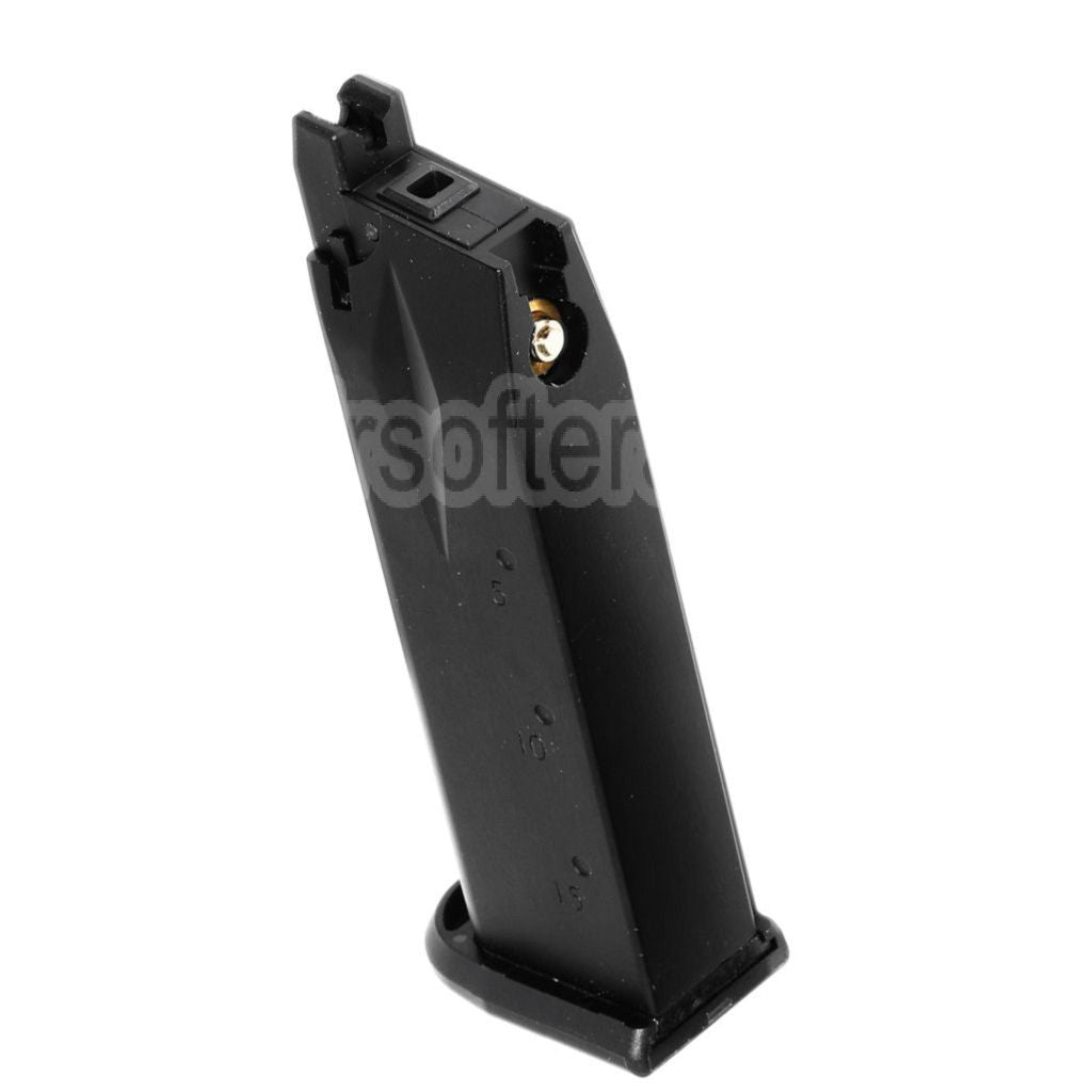 WE (WE-TECH) 23 Billes Gaz Chargeur Convient pour Standard et COMPACT P99 Série GBB Pistolet Airsoft Noir
