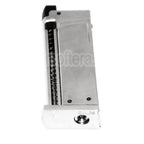 WE (WE-TECH) 7 Billes Gaz Chargeur Convient pour Cybergun COLT JUNIOR .25 Mighty Mouse WE CT25 GBB Pistolet Airsoft Argent