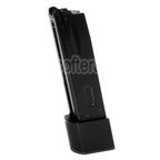 WE (WE-TECH) 30 Billes Burton Bio Extended Gaz Chargeur Convient pour AW MB Série / KJW / Tokyo Marui / WE 902 M9 M92 Série GBB Pistolet Airsoft Noir
