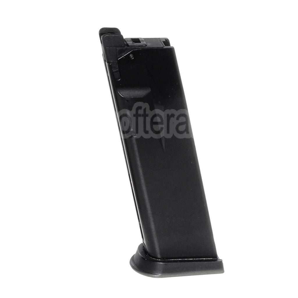 WE (WE-TECH) 24 Billes Gaz Chargeur Convient pour Cybergun Swiss Arms P229 WE F228 F229 Série GBB Pistolet Airsoft Noir
