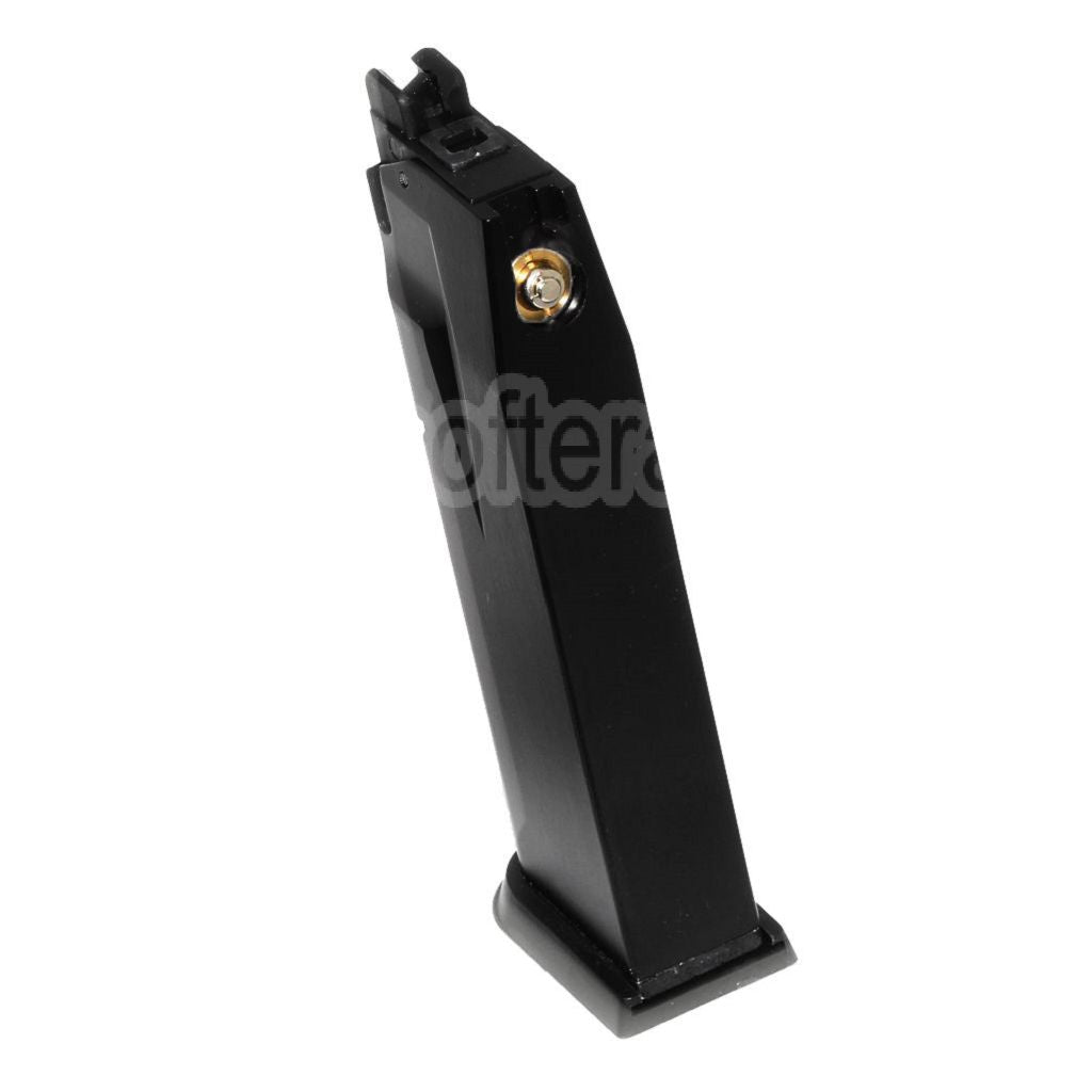 WE (WE-TECH) 24 Billes Gaz Chargeur Convient pour Cybergun Swiss Arms P229 WE F228 F229 Série GBB Pistolet Airsoft Noir