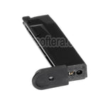 WE (WE-TECH) 24 Billes Gaz Chargeur Convient pour Cybergun Swiss Arms P229 WE F228 F229 Série GBB Pistolet Airsoft Noir