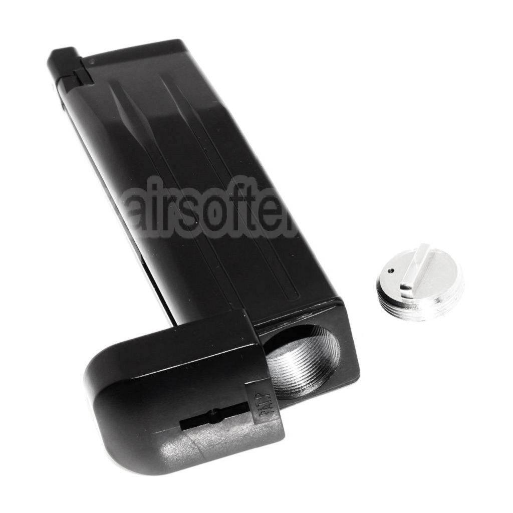 WE (WE-TECH) 30 Billes Co2 Chargeur Convient pour Hi-Capa Série GBB Pistolet Airsoft Noir