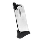 WE (WE-TECH) 14 Billes Gaz Chargeur Convient pour Air Venturi Springfield Armory WE XDM COMPACT 3.8 Série GBB Pistolet Airsoft Argent