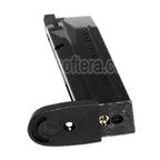WE (WE-TECH) 23 Billes Gaz Chargeur Convient pour WE Toucan Big Bi Billes M&amp;P Série GBB Pistolet Airsoft Noir