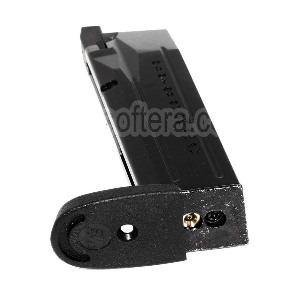 WE (WE-TECH) 23 Billes Gaz Chargeur Convient pour WE Toucan Big Bi Billes M&amp;P Série GBB Pistolet Airsoft Noir