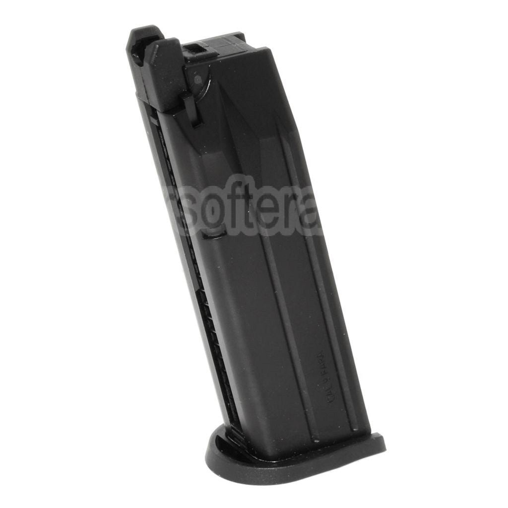 WE (WE-TECH) 25 Billes Gaz Chargeur Convient pour WE Bulldog Tokyo Marui PX4 Série GBB Pistolet Airsoft Noir