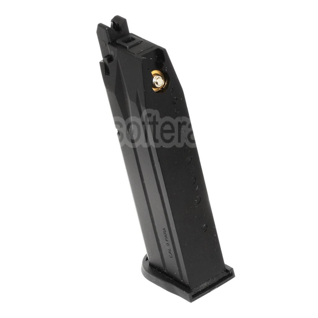 WE (WE-TECH) 25 Billes Gaz Chargeur Convient pour WE Bulldog Tokyo Marui PX4 Série GBB Pistolet Airsoft Noir
