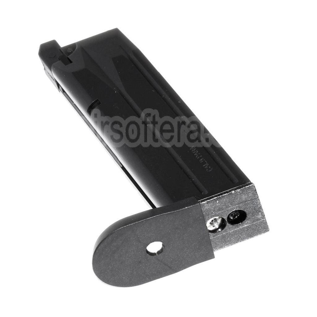 WE (WE-TECH) 25 Billes Gaz Chargeur Convient pour WE Bulldog Tokyo Marui PX4 Série GBB Pistolet Airsoft Noir
