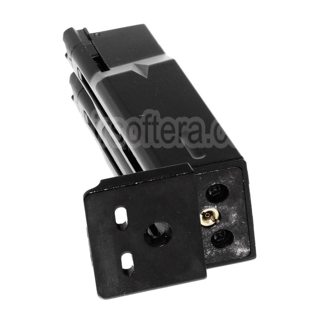 WE (WE-TECH) 32 Billes Double Canon Gaz Chargeur Convient pour WE Double Canon MAKAROV PMM Série GBB Pistolet Airsoft Noir