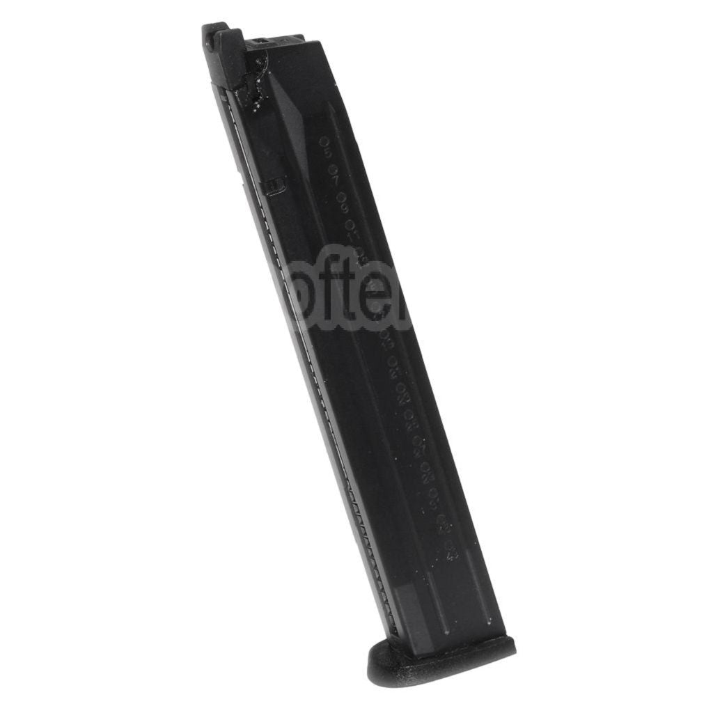 WE (WE-TECH) 50 Billes Gaz Chargeur Long Type Convient pour WE Toucan Big Bi Billes M&amp;P Série GBB Pistolet Airsoft Noir
