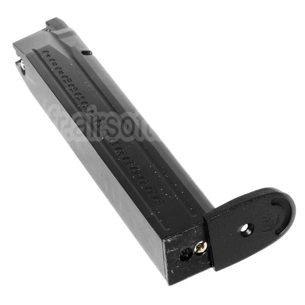 WE (WE-TECH) 50 Billes Gaz Chargeur Long Type Convient pour WE Toucan Big Bi Billes M&amp;P Série GBB Pistolet Airsoft Noir