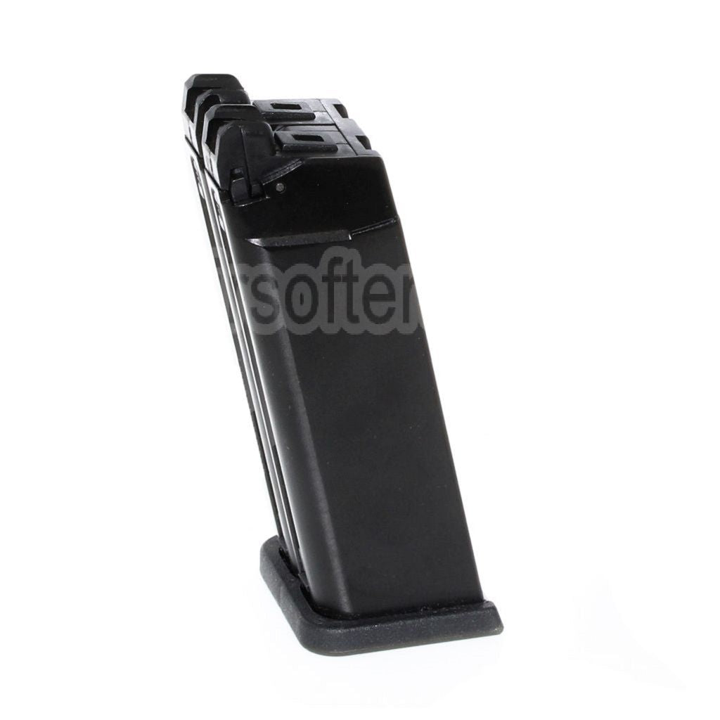 WE (WE-TECH) 40 Billes Gaz Chargeur Convient pour WE G19 Double Canon Série GBB Pistolet Airsoft Noir