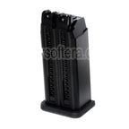 WE (WE-TECH) 40 Billes Gaz Chargeur Convient pour WE G19 Double Canon Série GBB Pistolet Airsoft Noir