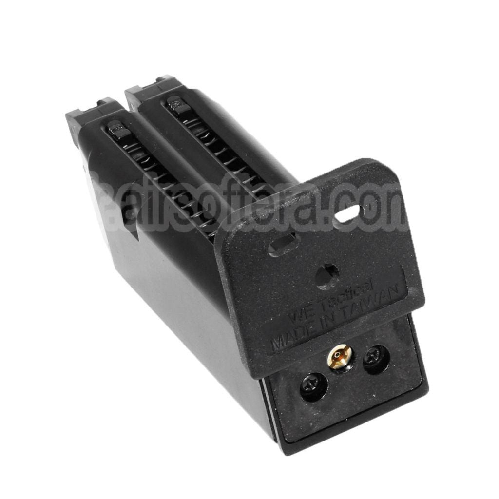 WE (WE-TECH) 40 Billes Gaz Chargeur Convient pour WE G19 Double Canon Série GBB Pistolet Airsoft Noir